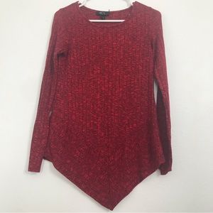 Dark red long sleeve BCX girls dress shirt (x-small)